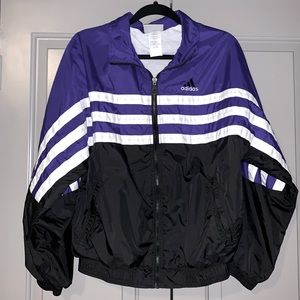 Men’s Adidas Lined Windbreaker Jacket S